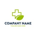 Unique healthcare and medical logo template