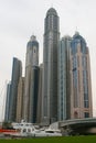 Unique high-rise buildings in Dubai