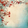 Cherry Blossoms in Vintage Bloom: A Unique Home Decor Choice