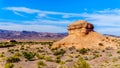 Unique Hoodoo along Northshore Road SR167 in Lake Mead National Recreation Area