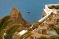 Unique hotels of Santorini overlloking the Adriatic