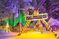 Unique Igloo in Santa Claus Village in Rovaniemi in Lapland