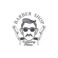 Unique illustration for barber shop