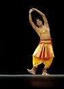 Unique Indian folk dancer