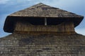 Unique Individual roof natural tile residential home Royalty Free Stock Photo