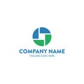 Unique insurance logo template. vector. editable