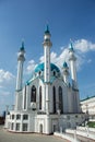 The unique Kul Sharif Mosque in Kazan, Republic of Tatarstan in Russia Royalty Free Stock Photo