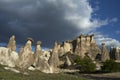 The unique landscape form of Cappadocia.