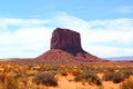 The unique landscape of Monument Valley