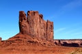 The unique landscape of Monument Valley