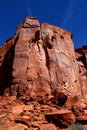 The unique landscape of Monument Valley