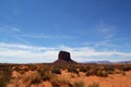 The unique landscape of Monument Valley - Distinctive Butte in the Middle of the Desert