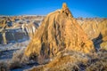 Unique Landscape during sunset, Capadoccia, Turkey