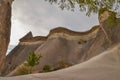 Unique Landscape of Unusual Rock Formations, Cappadocia, Turkey.