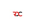 Unique Letter RDC Logo Design Royalty Free Stock Photo