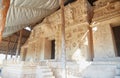 The unique Mayan ruins of Ek Balam, known for its well-preserved stucco facade of an earth monster