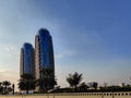 Unique and modern building | Abu Dhabi city famous and iconic landmarks, Al Bahr Towers in UAE