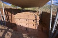 Unique monolithic rock-hewn church, Lalibela, Ethiopia. UNESCO World Heritage site.