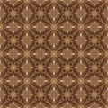 Unique motifs design on Jepara batik with soft brown color concept