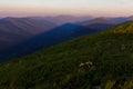 Unique mountain landscapes of the Carpathians. The Gorgany region, a specific part of the Carpathians,