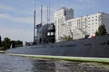 unique museum exhibit diesel-electric submarine Kaliningrad 2021 July 22