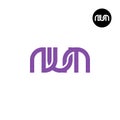 Letter NUM Monogram Logo Design