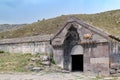 Orbeillan caravanserail at selim pass in armenia