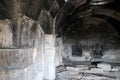 Orbeillan caravanserail at selim pass in armenia