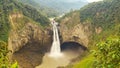 San Rafael Waterfall In Ecuador Royalty Free Stock Photo