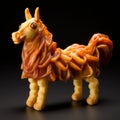 Cheese Horse: A Deliciously Artistic Fries Pastry In Horse Shape