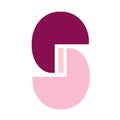 Unique pink logo for your needs