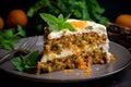 carrot mint cake