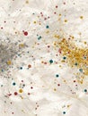 Emotion Map Showcasing Connections Between Feelings With Colorful Dots and Threads Representing Emotional Relationships Royalty Free Stock Photo