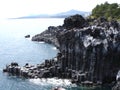 Unique rock cliff