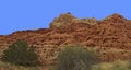 Unique Rock Formation on Cohab Canyon Trail Royalty Free Stock Photo