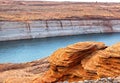 Unique Rock Formation Showing Years Of Erosion