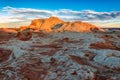 Unique rock formations White Pocket at sunrise, Arizona, USA.