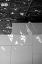 Unique roof structure of the Lourve Royalty Free Stock Photo