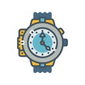 Unique Rugged Dive Chronograph Design