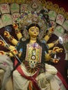 A unique sculpture of goddess Durga