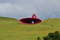 Sculpture in hills, Gibbs Farm, New Zealand