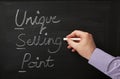 Unique Selling Point Royalty Free Stock Photo