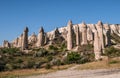 Unique Limestone Rocks, Love Valley in Cappadocia, Turkey