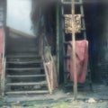 unique shots of old abandoned buildings and dilapidated objects shot on medium format film.