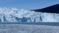 The birth of an iceberg in Greenland. Global warming concept