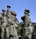 Unique stone mushrooms of the Altay mountains