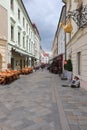 Unique streets of old Bratislava, fascinate by the charm, a cosiness and excellent beer.