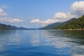 Unique tropical fjord of Brazil - Saco do Mamangua, mountains, B