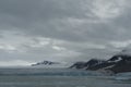 Unusual ice formation in Arctic sea