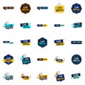 25 Unique vector images for your car rental marketing Royalty Free Stock Photo